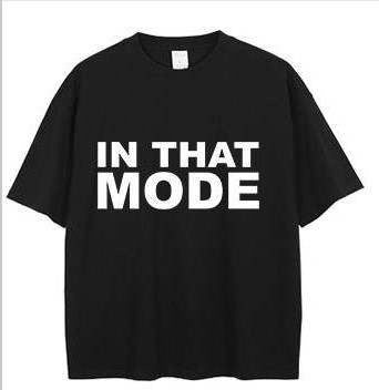 “In That Mode” Black Tee